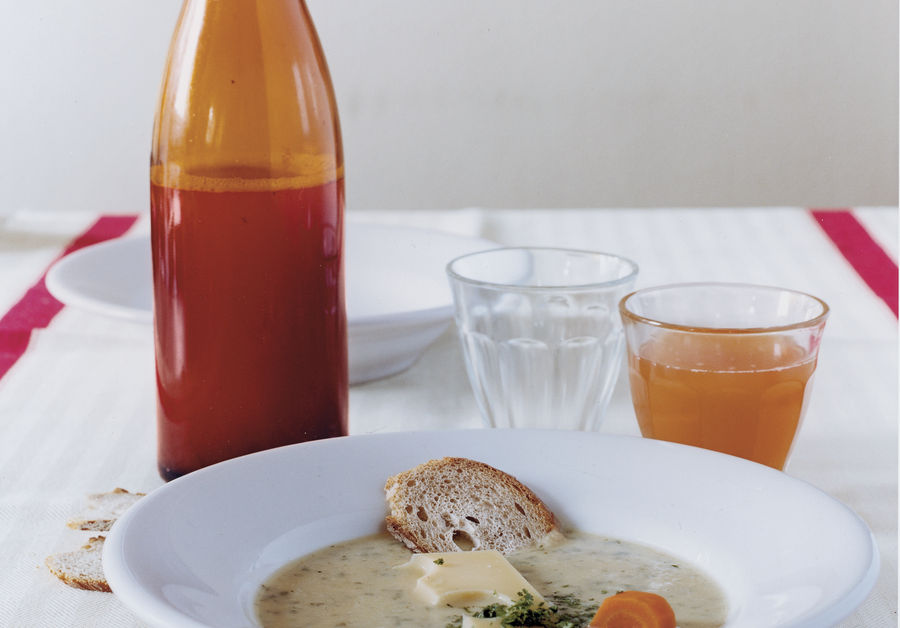 Soupe de pomme de terre à la mode d'Emmentaler AOP