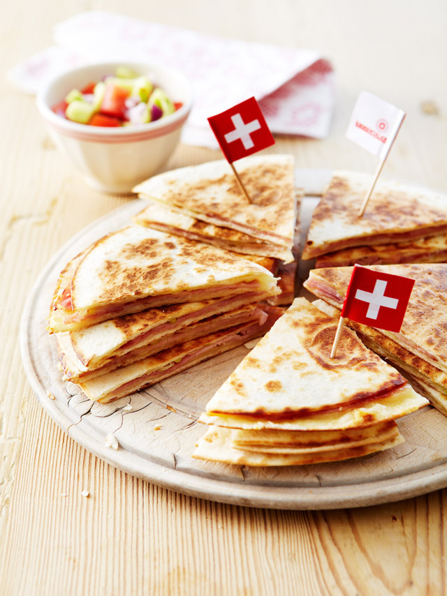 Quesadillas à l’Emmentaler AOP