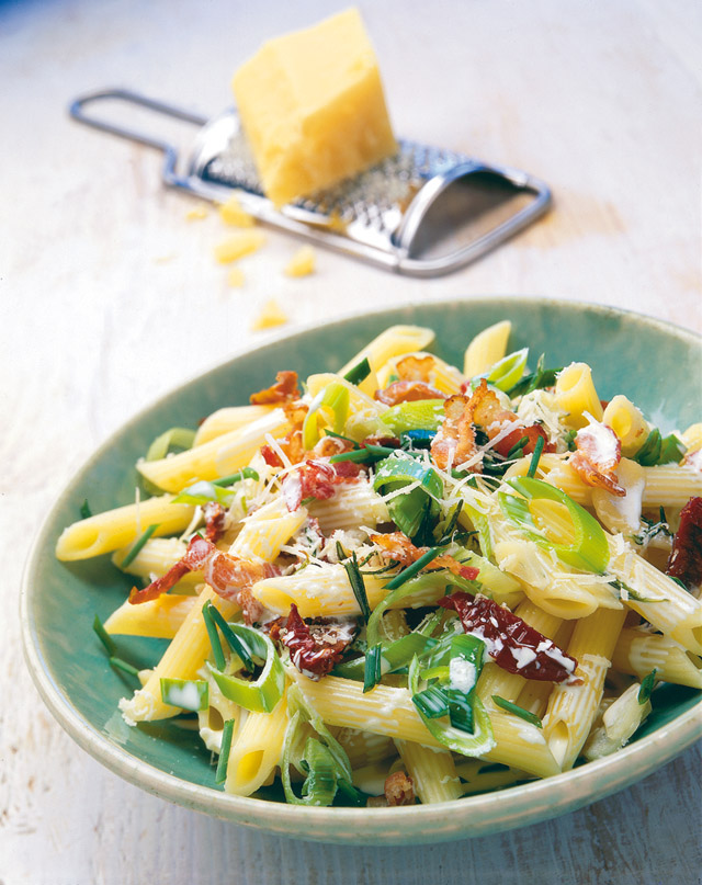 Penne au Sbrinz AOP à la tessinoise