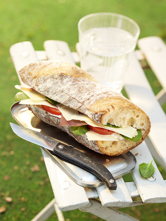 Baguette au Gruyère AOP à l'ail