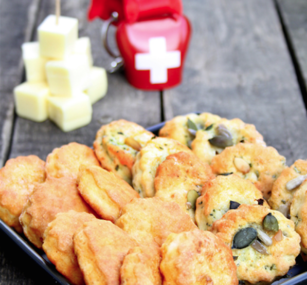 Biscuits d’épeautre au fromage suisse