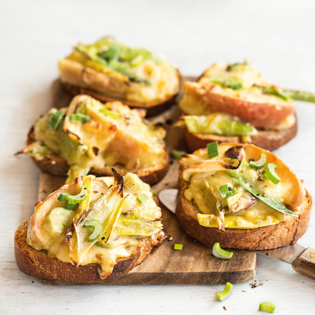 Tartines au Tilsiter à la thurgovienne