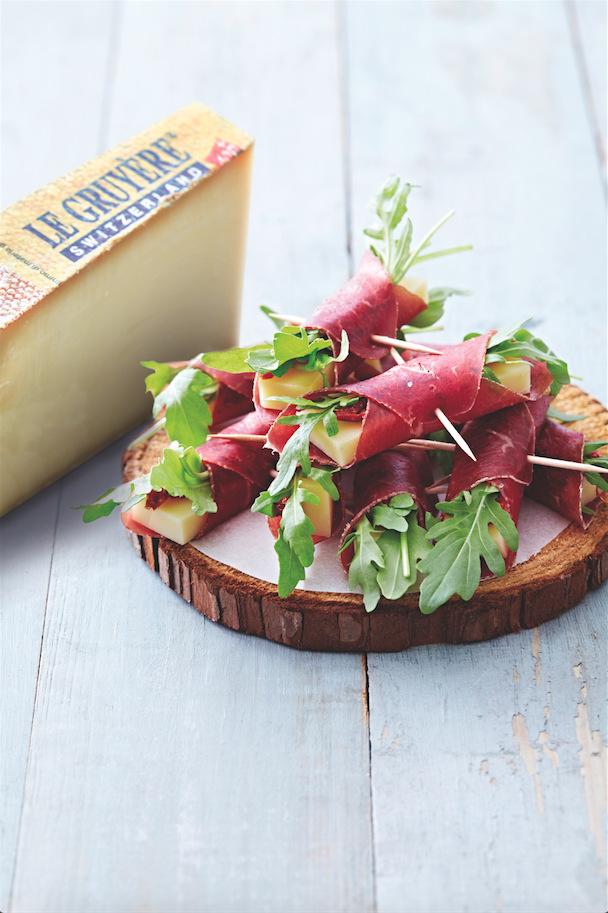 Rouleaux de viande des grisons au Gruyère AOP Classic