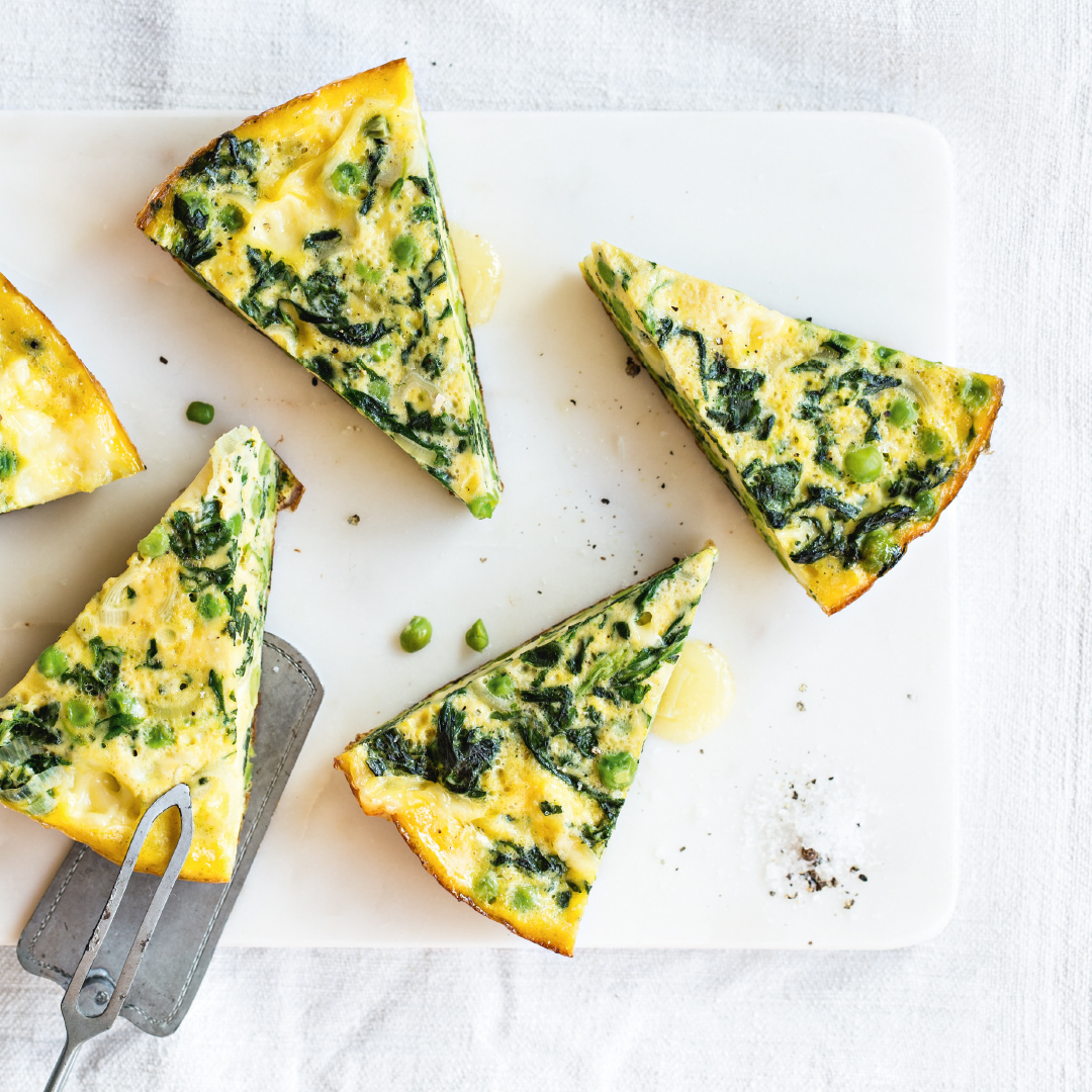 Frittata de printemps au Tilsit