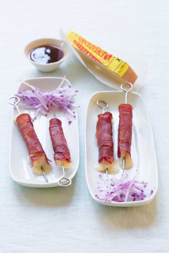 Brochettes yakitori à l'Appenzeller®