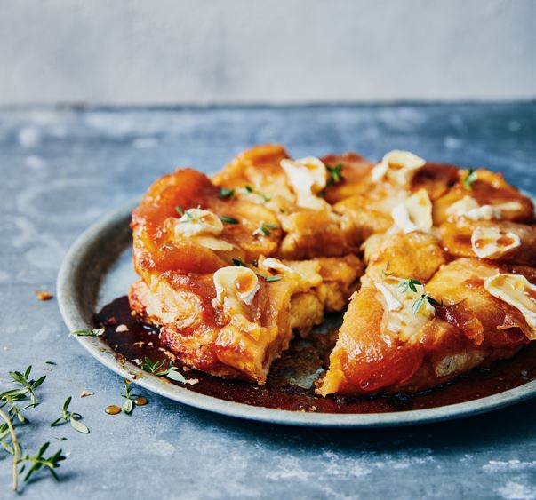 Tartin tatin à la Tomme Vaudoise